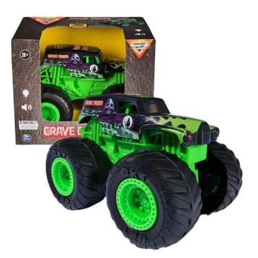 Imagem de Monster Jam Veiculo Grave Digger 1:24 Luz E Som - Sunny 3347