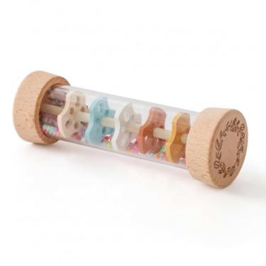 Imagem de Brinquedo Musical Montessori, 16 cm, Brinquedo Sensorial com Contas Coloridas, Design em Madeira