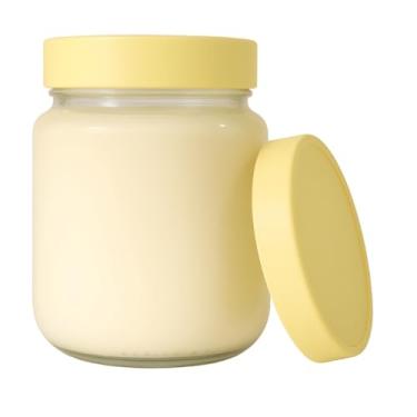 Imagem de 24 Potes De Vidro 240ml Belem Para Armazenar Leite Materno E Papinha (Amarelo)