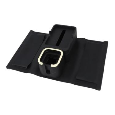 Imagem de Luocute Bandeja para Porta-copos de sofá, Ilicone Anti-derramamento e Antiderrapante para sofá, Apoio de Braço, Porta-bebidas, Organizador de Assento de Carro para Lanches Remotos, (Preto)