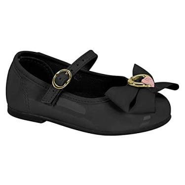 Imagem de Sapatilha Boneca Infantil Bebê Menina Verniz Com Laço Molekinha 2106.1030