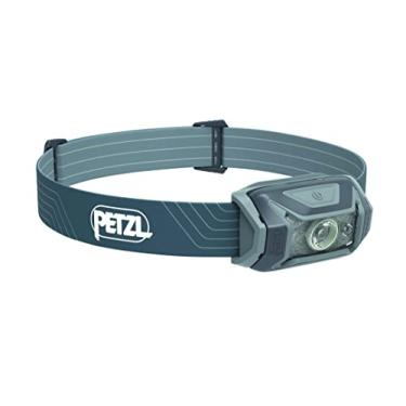 Imagem de Petzl Tikka Headlamp - Compact 350 Lumen Light with Red Lighting, for Hiking, Climbing, Running, and Camping - Grey