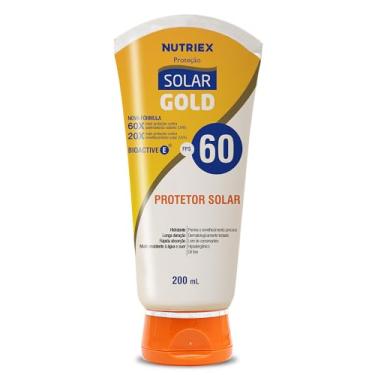 Imagem de Protetor Solar Fps 60 Corporal Gold Nutriex 200ml
