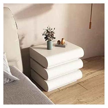 Imagem de Mesa de cabeceira para quarto armários de cabeceira pequenos mesa de cabeceira mesa de cabeceira (cor: B, tamanho: 50 * 45 * 50 cm) (1 50 * 45 * 50 cm)