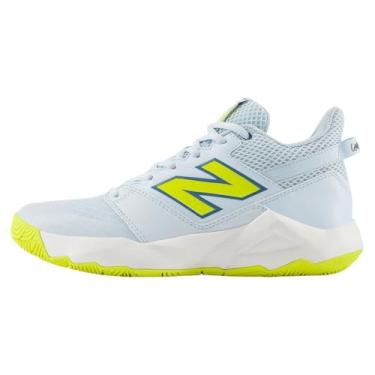 Imagem de New Balance Tênis infantil unissex Coco Cg2, Azul pedreira/vaga-lume, 28 BR