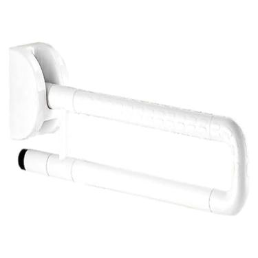 Imagem de Barra de apoio de segurança para alça de banheiro, barra dobrável para vaso sanitário, corrimão de banheiro de aço inoxidável, portátil em forma de U, antiderrapante