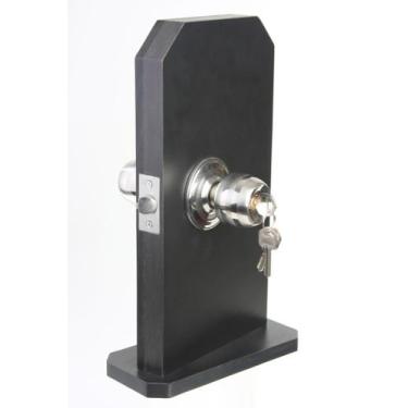 Imagem de Fechadura tubular cilindrica Aço Inox 70mm ref. 5831 - BSKF