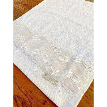 Imagem de Toalha Lavabo GLAMOUR branca - Giuliana Home