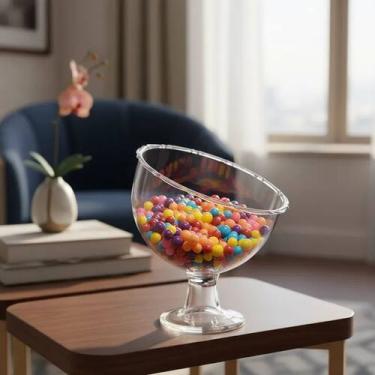 Imagem de Taça Acrílico Inclinada 420ml Doces Gourmet - LSC Toys