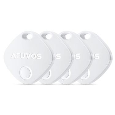 Imagem de Rastreador de bagagem ATUVOS Smart Bluetooth Tracker, pacote com 4