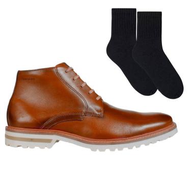 Imagem de Kit Bota Ferracini Cincy Firenze Masculina + Par de Meia