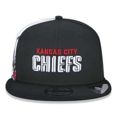 Imagem de BONÉ NEW ERA 950 KANSAS CITY CHIEFS DRAFT FONT PRETO-Masculino