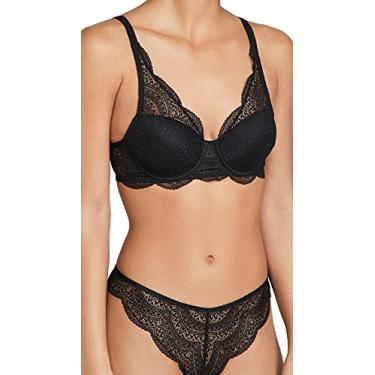 Imagem de Simone Perele Karma feminino moldado em 3D, Preto, 36D