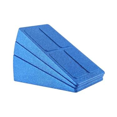 Imagem de Generic 3x de cunha para agachamento, pranchas elásticas para alongamento de pernas, alongamento de panturrilhas para ioga, mulheres e homens, Azul