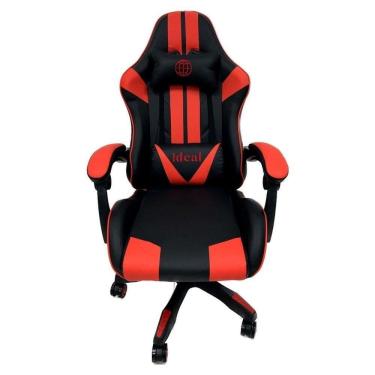 Imagem de Cadeira Gamer Ergonômica Escritório Preta E Vermelha