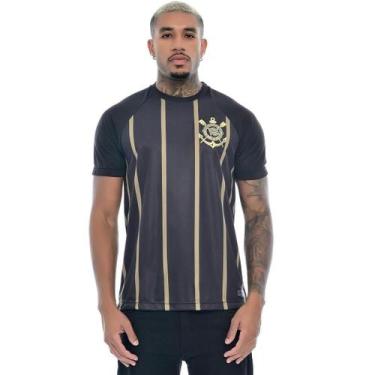 Imagem de Camiseta Raglan Corinthians Masculina Licenciada Coimbra - Coimbra Lic