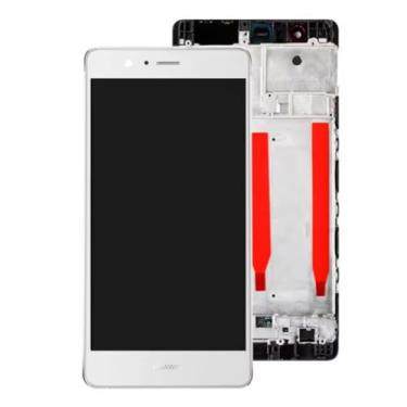 Imagem de Para Huawei P9 Plus Tela LCD Touch Screen Painel Digitalizador Substituição P9Plus VIE-L09 VIE-L29 VIE-AL10 (Branco com Moldura)