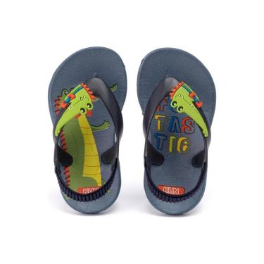 Imagem de CHINELO INFANTIL MASCULINO KLIN ACQUA PRINT - 442122000-Masculino