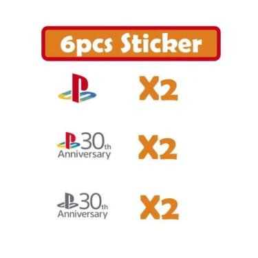 Imagem de Adesivo De Vinil Para Faceplate Do PS5 Pro, Edição Limitada Do 30º Ani