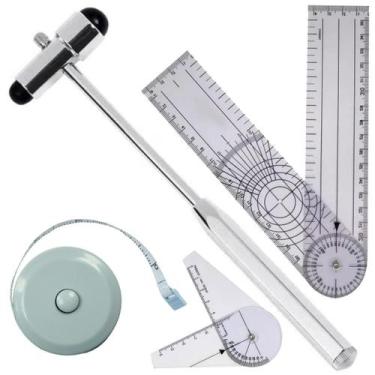 Imagem de Kit Goniometro Grande Dedo Martelo Buck Fita Imc Fisio - LOVE SAUDE, I