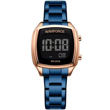 Imagem de Relógio Digital Feminino em Aço Inoxidável Design Casual Fashion