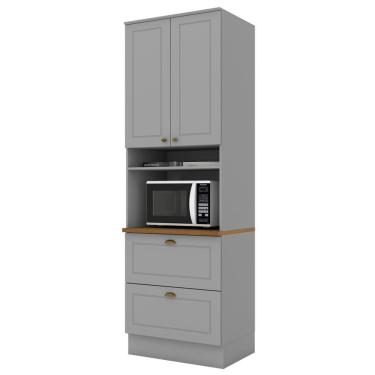 Imagem de Torre Quente 2 Portas 2 Gav 72cm C350 Americana  Nature Henn