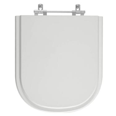 Imagem de Assento Sanitario Poliester Vogue Plus Cinza Claro Para Vaso Deca