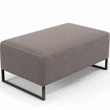 Imagem de Puff Decorativo Cléo 90Cm W01 Bouclê Bege