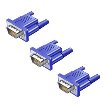 Imagem de FUERAN Nova placa gráfica VGA 2K 1440P@60Hz monitor de detecção GPU adaptador de plugue fictício VGA compatível com Headless-2560x1600@60Hz、1920X1080@60/120Hz(VGA-2K-60Hz-3Pack)