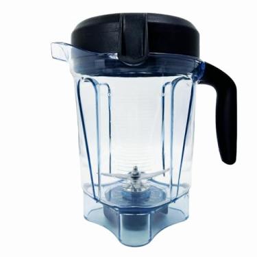 Imagem de Jarra de liquidificador 1,8 g, adequada para Vitamix Advance Quiet One VM0145 VM0100A 16016 15978 36019, Touch & Go and Drink Machine Advance Commercial Blender Series