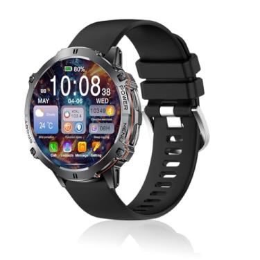 Imagem de NOUKAJU Pulseira para LIGE TX3, pulseira de substituição para relógio inteligente, pulseira de silicone macio, acessórios para SmartWatch, pulseira de substituição para SmartWatch LIGE TX3 (preto)