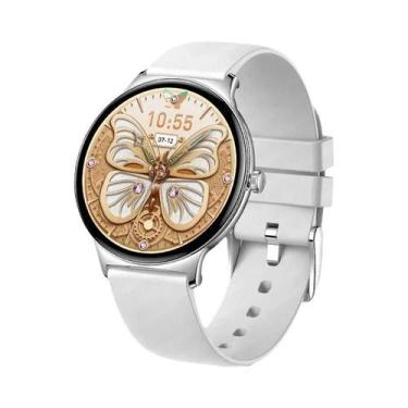 Imagem de Relógio Inteligente Feminino AMOLED Com Display Sempre Ativo, Chamada 