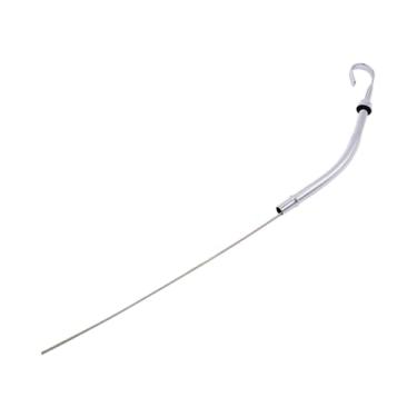 Imagem de Ysyqkn Vareta de Medição Do Nível de óleo Do Motor, Lado Do Passageiro, Reforçada E de Alto Desempenho, Peça de Reposição para Os Modelos 305, 400, 327 E 350, Prata, Tamanho real