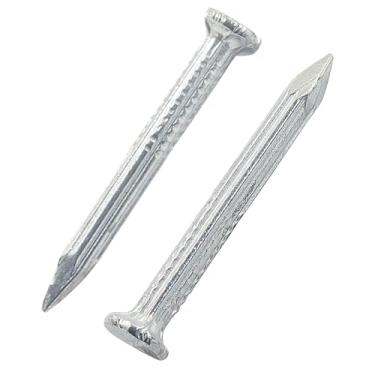 Imagem de Litoexpe 500 peças de pregos de aço inoxidável de 3 cm, pregos de cabeça redonda de 30 mm para projetos de acabamento de parede e madeira e carpintaria