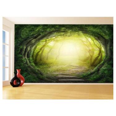 Imagem de Papel De Parede 3D Estrada Caminho Paisagem 3,5M Nes135 - Você Decora