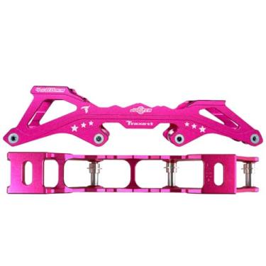 Imagem de Base Traxart Júpiter Pink para Patins Freestyle - 4x80mm