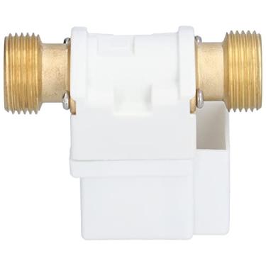 Imagem de YWBL-WH Válvula de água ABS + Latão Macho 1/2 pol. Válvula Solenóide DC12V para Uso Doméstico, de Esfera Industriais, Fácil de Usar, Longa Vida útil