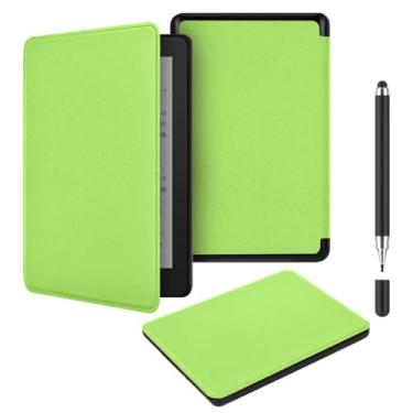 Imagem de Akacy Capa de TPU leve de grão cruzado para Kindle 6.0 (Geração 2019), fina e leve, com despertar/hibernar automático (8)