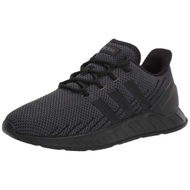Imagem de adidas Tênis de Corrida Questar Flow Cloudfoam para Crianças, Preto/Preto/Cinza, 9