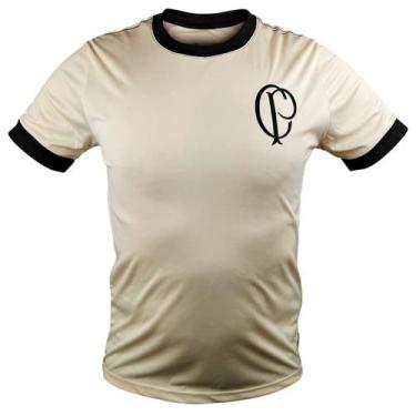 Imagem de Camiseta Corinthians Dry Branca Torcedor Masculina Cor:BrancoTamanho:M