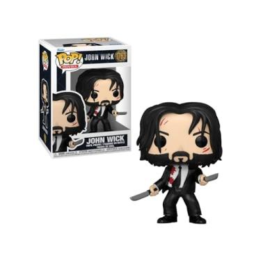 Imagem de Boneco Funko Pop! John Wick - John Wick com duas facas