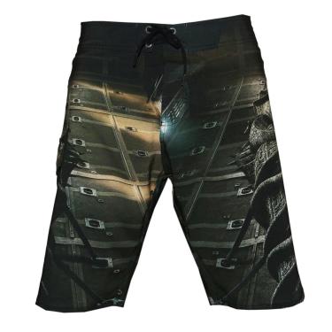 Imagem de Bermuda Água Alkary Múmia Preta-Masculino