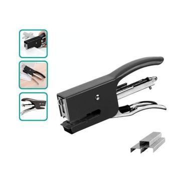 Imagem de Grampeador Alicate Metal Reforçado Ergonômico