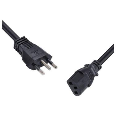 Imagem de Cabo Força Tripolar Fonte 0,5m 3x0,75 Mm - 10 Un