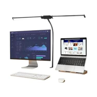 Imagem de Luminária De Mesa LED Ajustável Com Cabeça Dupla Ou Simples, Luz De Pe