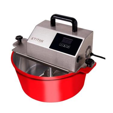Imagem de Misturador Elétrico Titan Vermelho 10 Litros com Visor Eletrônico Bivolt