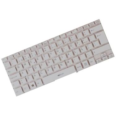 Imagem de Teclado mBook para Sony Vaio Svf14213cxp Svf14213cxw Branco
