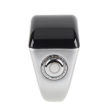 Imagem de Bewinner Contador Tasbih Contador de Anel Inteligente, Display Digital à Prova de água IP67, Anel de Dedo Recarregável Eletrônico, Lembrete, Tempo de Oração, Alarme de Vibração, (18mm)