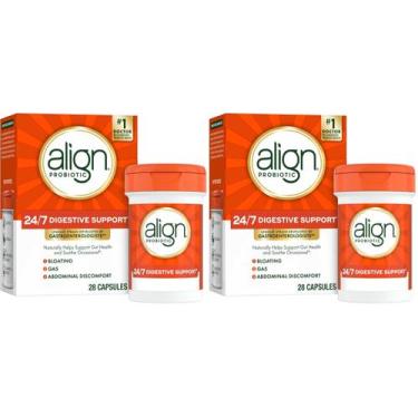 Imagem de Suplemento probiótico Align, 28 cápsulas, pacote com 2