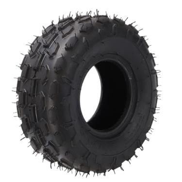 Imagem de Acouto 145/70-6 Pneu Sem Câmara de Ar de Borracha de Alta Resistência Multifuncional Go Kart Substituição de Pneu para
